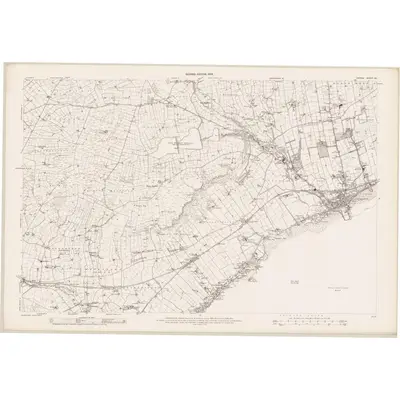 1902 Map of Antrim - Sheet 52, 1904 Print