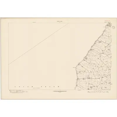 1920 Map of Antrim - Sheet 54, 1933 Print