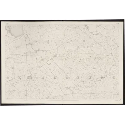 1832 Map of Antrim - Sheet 55, 1862 Print