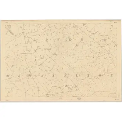 1833 Map of Antrim - Sheet 55, 1837 Print