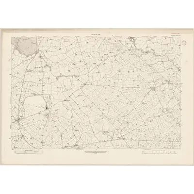 1920 Map of Antrim - Sheet 55, 1933 Print