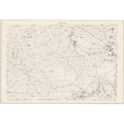 1901 Map of Antrim - Sheet 56, 1904 Print