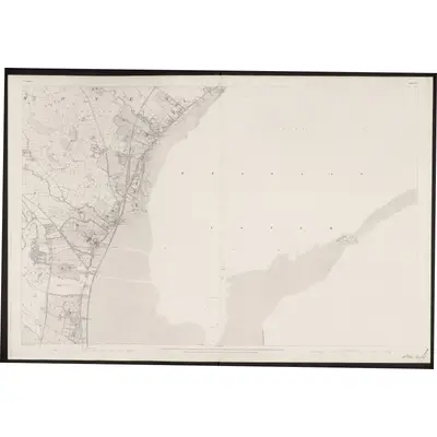 1832 Map of Antrim - Sheet 57, 1863 Print