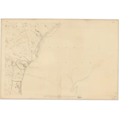 1833 Map of Antrim - Sheet 57, 1837 Print