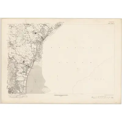 1931 Map of Antrim - Sheet 57, 1932 Print