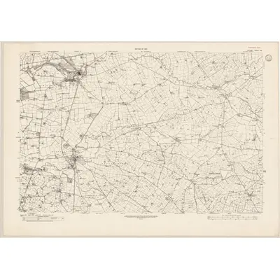 1920 Map of Antrim - Sheet 59, 1933 Print