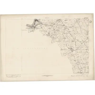 1931 Map of Antrim - Sheet 6, 1934 Print