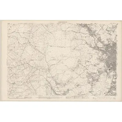 1901 Map of Antrim - Sheet 60, 1904 Print