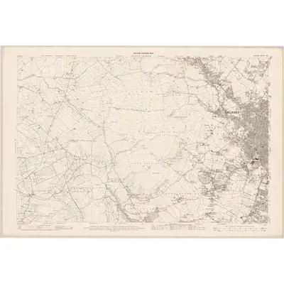 1901 Map of Antrim - Sheet 60, 1904 Print