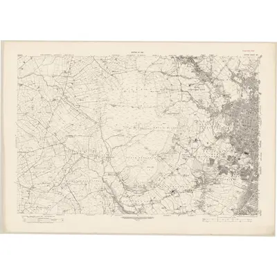 1920 Map of Antrim - Sheet 60, 1932 Print