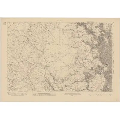 1920 Map of Antrim - Sheet 60, 1947 Print