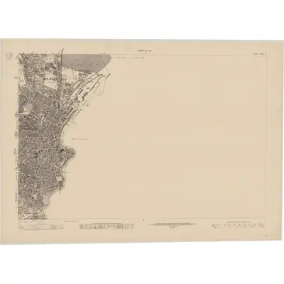 1938 Map of Antrim - Sheet 61, 1947 Print