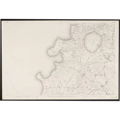1832 Map of Antrim - Sheet 62, 1863 Print