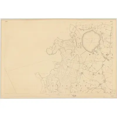 1833 Map of Antrim - Sheet 62, 1837 Print