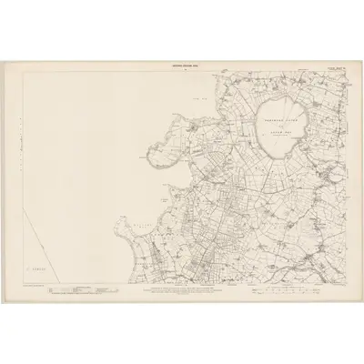 1901 Map of Antrim - Sheet 62, 1903 Print