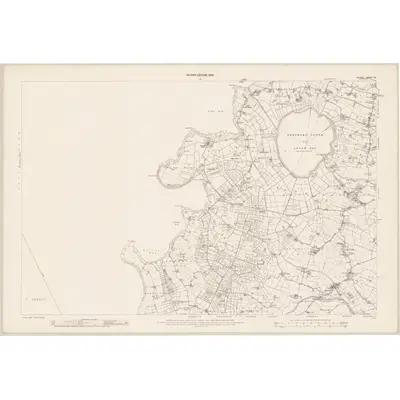 1901 Map of Antrim - Sheet 62, 1903 Print