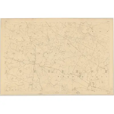 1833 Map of Antrim - Sheet 63, 1838 Print