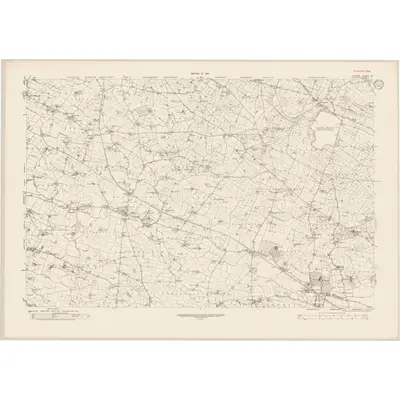 1920 Map of Antrim - Sheet 63, 1933 Print