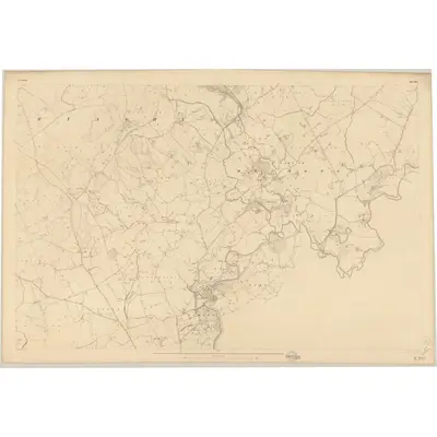 1833 Map of Antrim - Sheet 64, 1837 Print