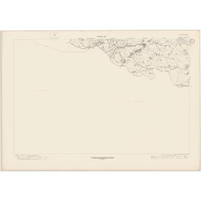 1921 Map of Antrim - Sheet 66, 1933 Print