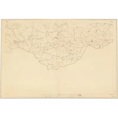 1833 Map of Antrim - Sheet 67, 1837 Print