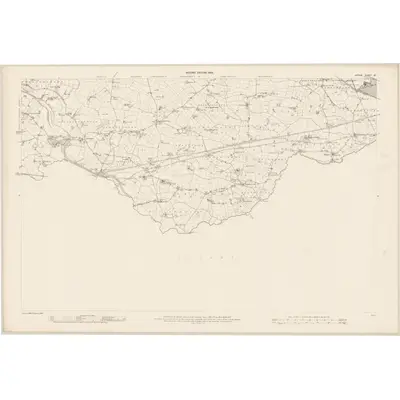 1900 Map of Antrim - Sheet 67, 1903 Print