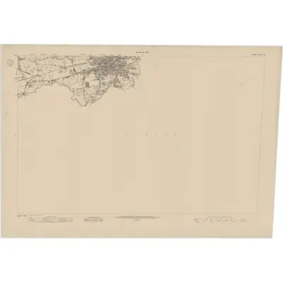 1939 Map of Antrim - Sheet 68, 1947 Print