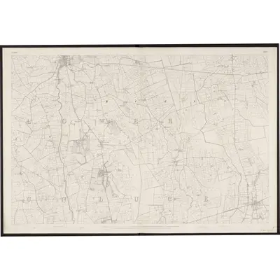1832 Map of Antrim - Sheet 7, 1862 Print