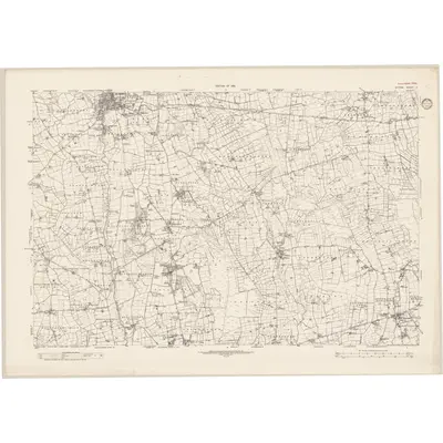 1922 Map of Antrim - Sheet 7, 1934 Print