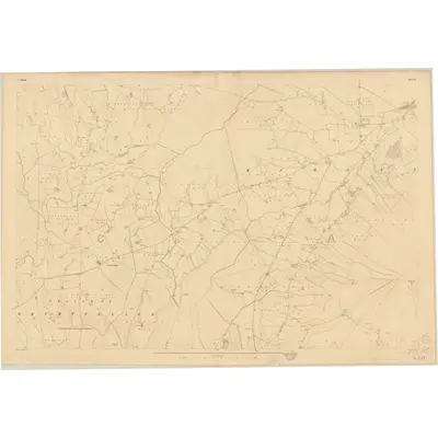 1832 Map of Antrim - Sheet 8, 1837 Print