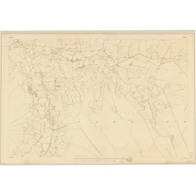 1832 Map of Antrim - Sheet 9, 1837 Print