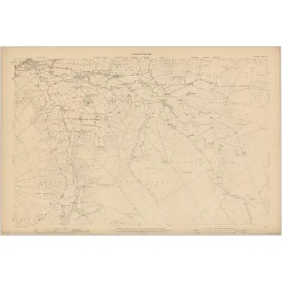 1904 Map of Antrim - Sheet 9, 1906 Print