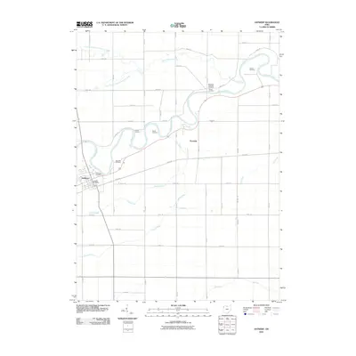 2010 Map of Antwerp, 2010 Print