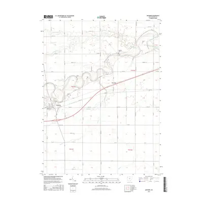 2016 Map of Antwerp, 2016 Print