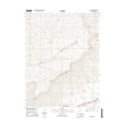 2016 Map of Anvil Points, 2016 Print