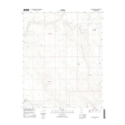2014 Map of Anvil Rock Ranch, 2014 Print
