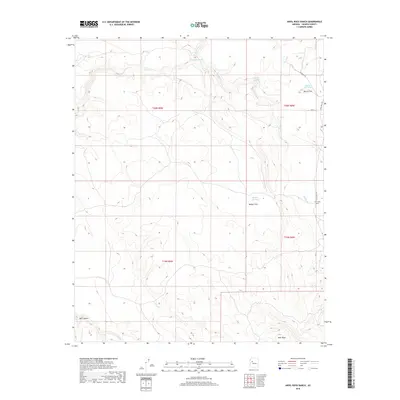 2018 Map of Anvil Rock Ranch, 2018 Print