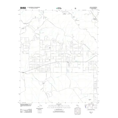 2012 Map of Anza, 2012 Print