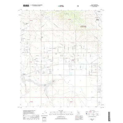 2018 Map of Anza, 2018 Print