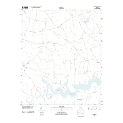 2011 Map of Aonia, 2011 Print