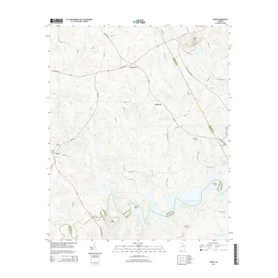 2014 Map of Aonia, 2014 Print