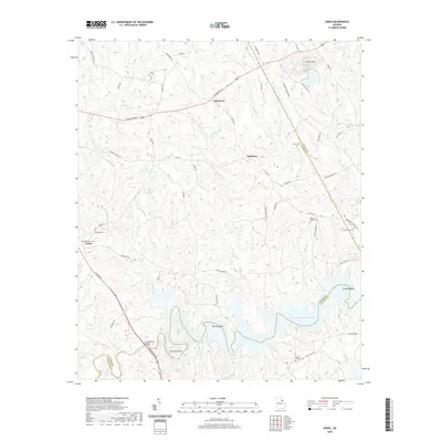 2020 Map of Aonia, 2020 Print
