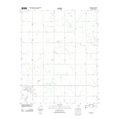 2012 Map of Apache, 2012 Print