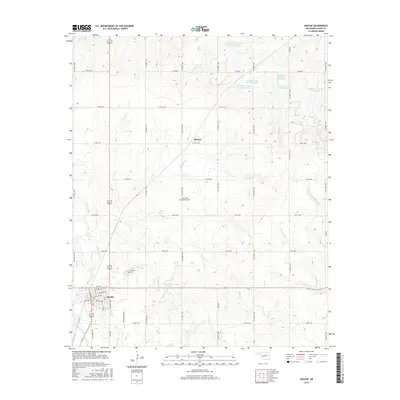 2016 Map of Apache, 2016 Print