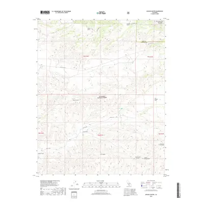 2018 Map of Apache Canyon, 2018 Print