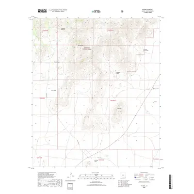 2018 Map of Apache, 2018 Print
