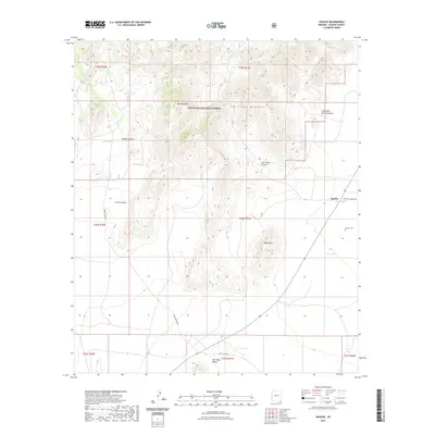 2021 Map of Apache, 2021 Print