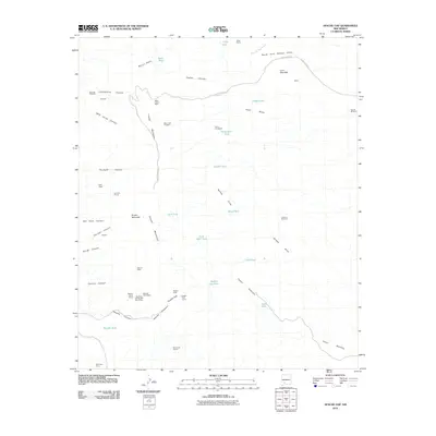 2010 Map of Apache Gap, 2010 Print