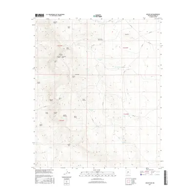 2017 Map of Apache Gap, 2017 Print