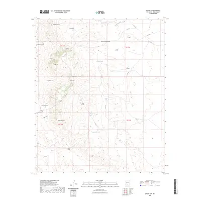 2023 Map of Apache Gap, 2023 Print